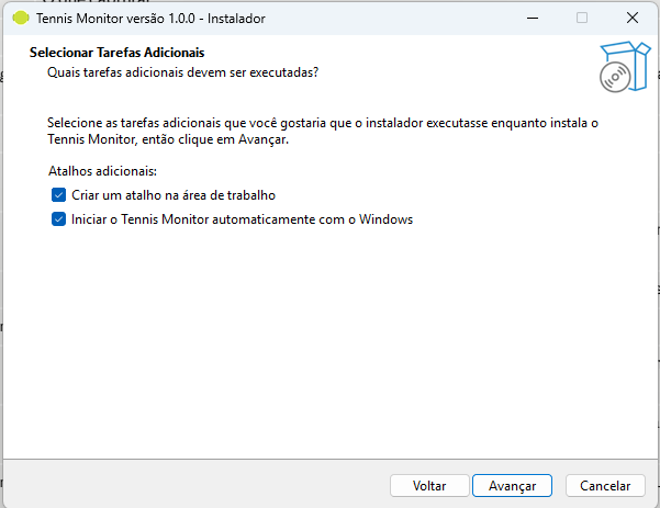 Tarefas adicionais do instalador